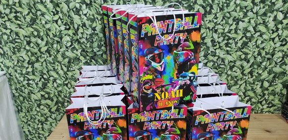 Paintball Sacola Personalizada Pronta Entrega