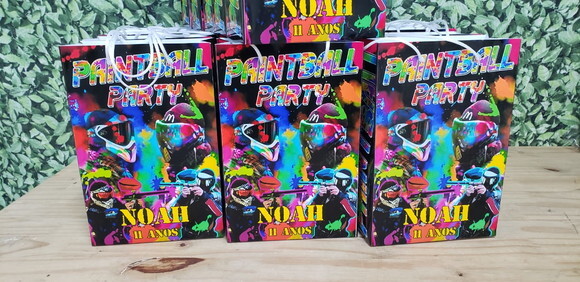 Paintball Sacola Personalizada Pronta Entrega