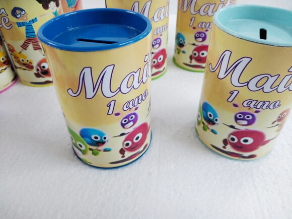Palavra Cantada Cofrinhos Personalizados Pronta Entrega