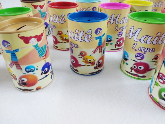 Palavra Cantada Cofrinhos Personalizados Pronta Entrega
