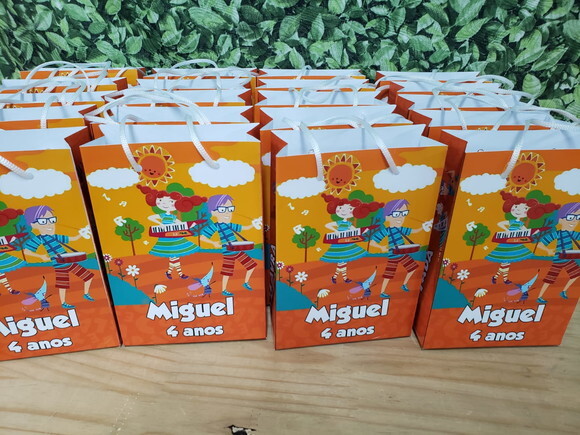 Palavra Cantada Lembrancinha Sacola Personalizada