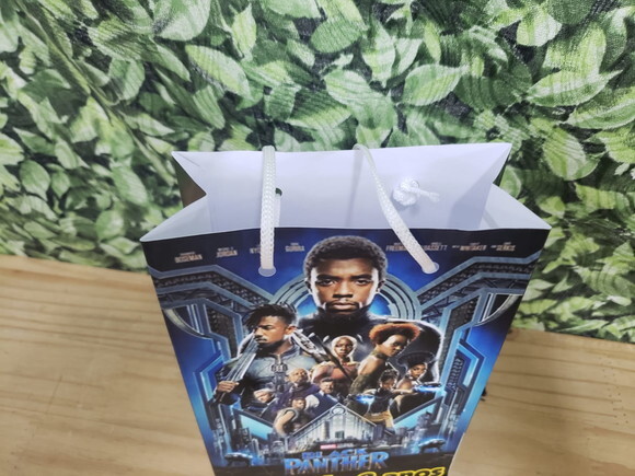 Pantera Negra Lembrancinha Sacola Personalizada