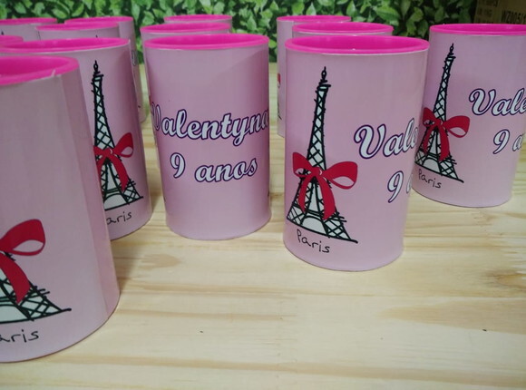Paris Cofrinhos Personalizados Pronta Entrega