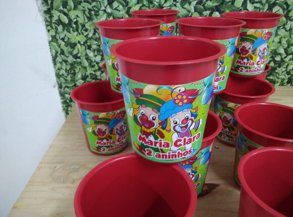 Patati Patatá Baldinho Personalizado Pronta Entrega