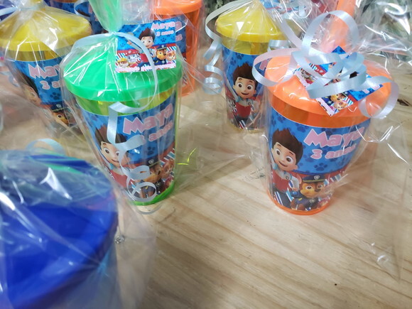 Patrulha Canina Copos Personalizados e Embalados Pronta Entr