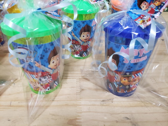Patrulha Canina Copos Personalizados e Embalados Pronta Entr