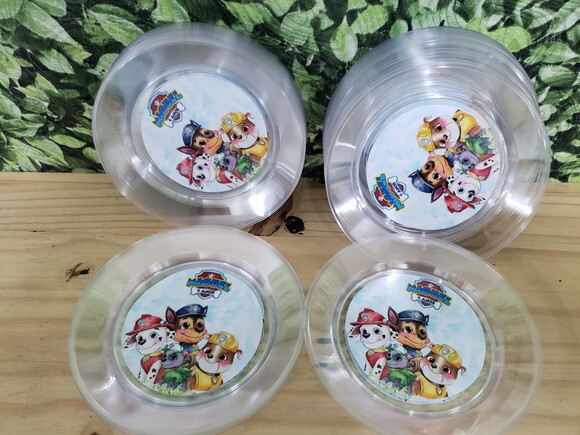 Patrulha Canina Prato Sobremesa Personalizado Pronta Entrega