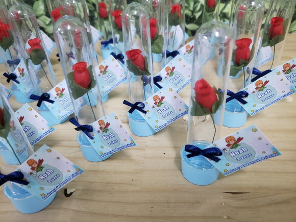 Pequeno Principe Lembrancinha Tubete Mini Rosinha Personaliz