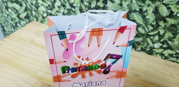 Pintando o 7 Sacola Personalizada Pronta Entrega