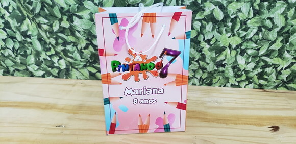 Pintando o 7 Sacola Personalizada Pronta Entrega