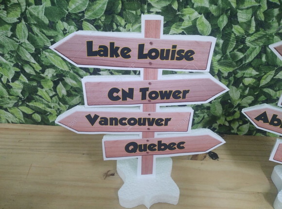 Placas Viagem Canadá Pronta Entrega
