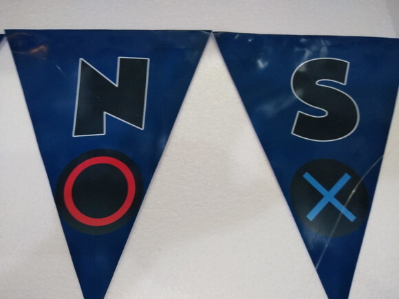 Playstation Varal Parabens Mais Nome Personalizado