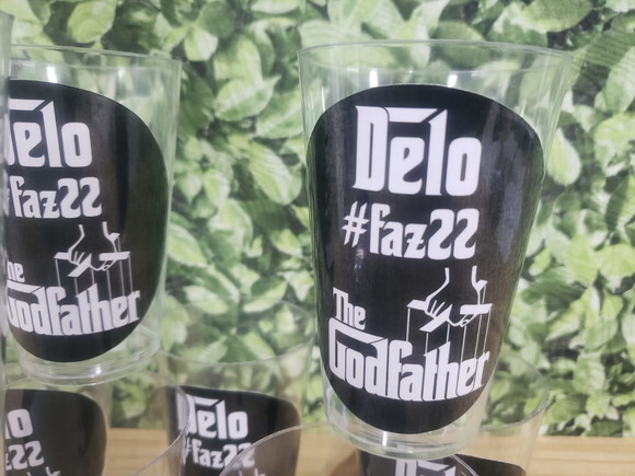 Poderoso Chefão Copo Personalizado 300 ml