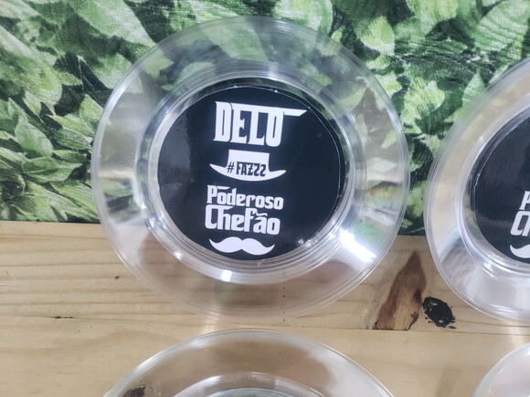 Poderoso Chefão Prato Sobremesa Personalizado