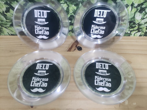 Poderoso Chefão Prato Sobremesa Personalizado