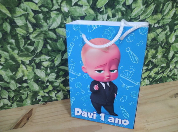 Poderoso Chefinho Sacola Personalizada Pronta Entrega