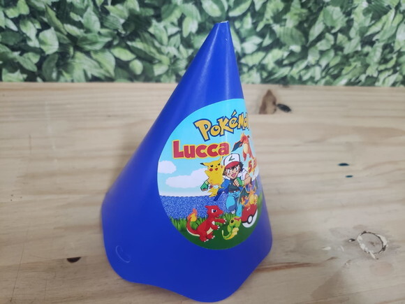 Pokemon Chapeuzinho Personalizado Pronta Entrega