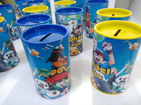 Pokemon Cofrinho Personalizado