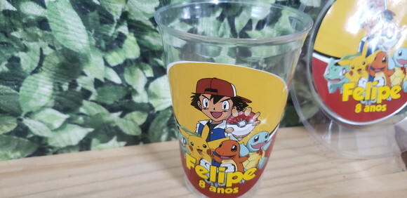 Pokemon Descartáveis Personalizados Pornta Entrega