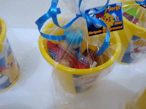 Pokemon Lembrancinha Pronta Já Embalada Pronta Entrega