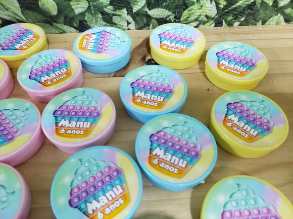 Pop It Latinhas Personalizadas Pronta Entrega