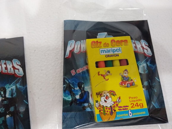 Power Rangers Caderninho Personalizado