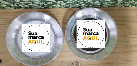 Prato Sobremesa Personalizado com Logomarca Empresa