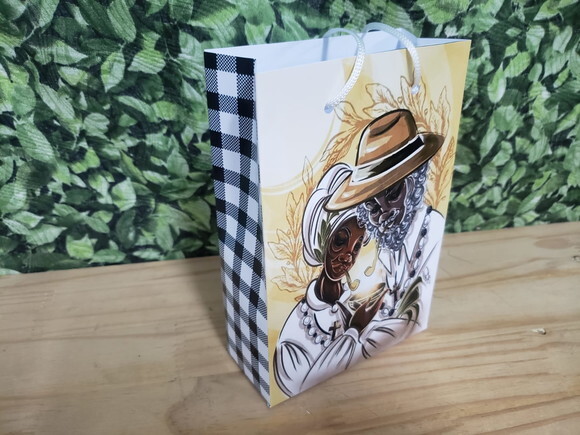Preto Velho Sacola Personalizada Pronta Entrega
