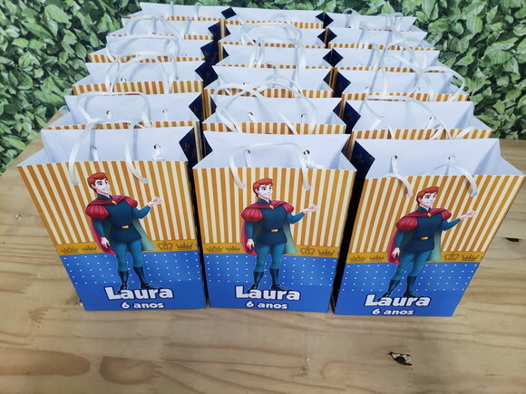 Principe Sacola Personalizada Pronta Entrega