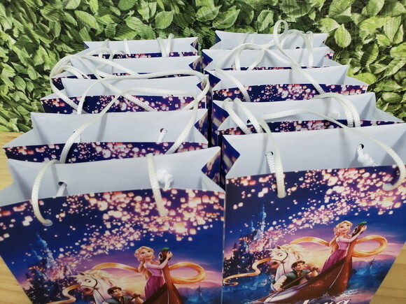 Rapunzel Sacola Personalizada Pronta Entrega