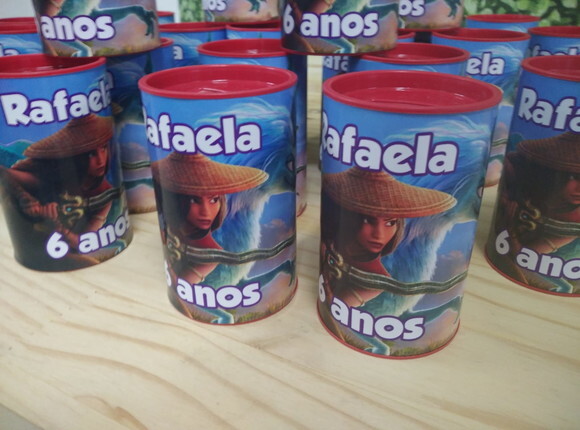 Raya e o Último Dragão Cofrinhos Personalizados P Entrega