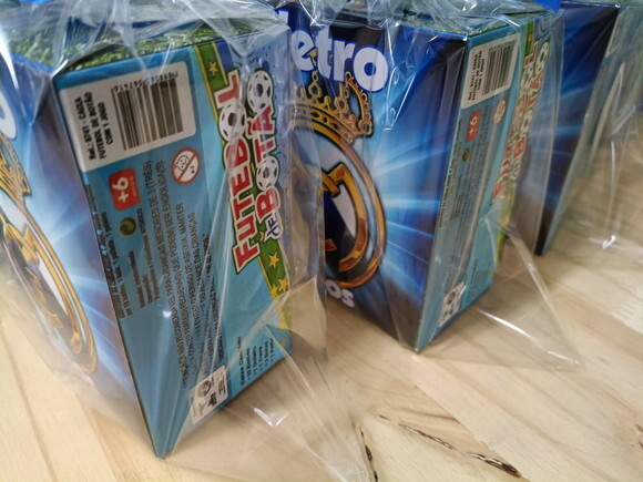 Real Madrid Lembrancinha Jogo de Botão Personalizado