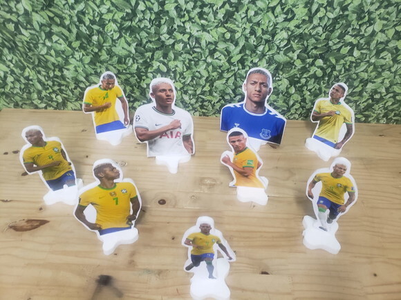 Richarlysson Kit Displays de Mesa 9 Peças Pronta Entrega
