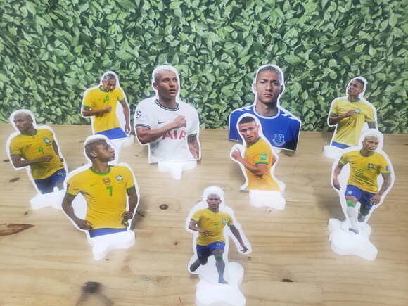 Richarlysson Kit Displays de Mesa 9 Peças Pronta Entrega
