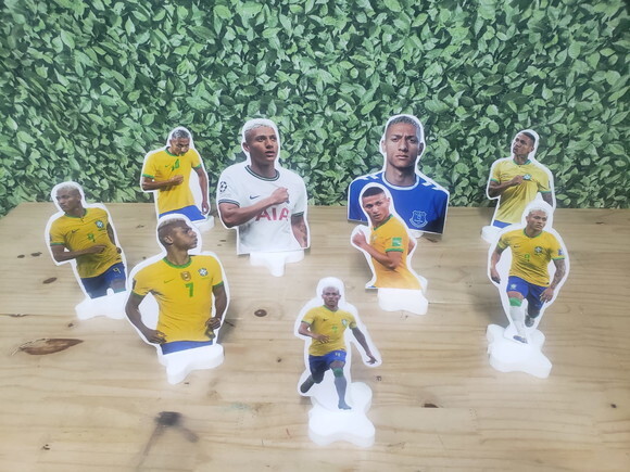 Richarlysson Kit Displays de Mesa 9 Peças Pronta Entrega