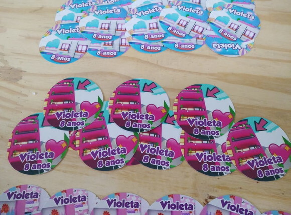 Roblox Adesivos 5 cm de Diâmetro Cada Personalizados