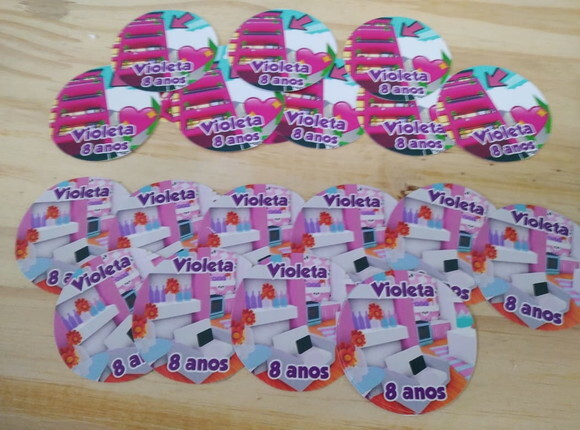 Roblox Adesivos 5 cm de Diâmetro Cada Personalizados