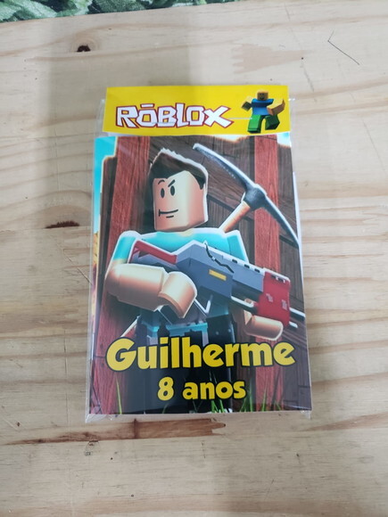 Roblox Caderninho para Colorir Personalizado Pronta Entrega