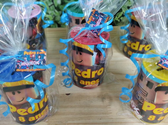 Roblox Cofrinhos Personalizados e Embalados Pronta Entrega