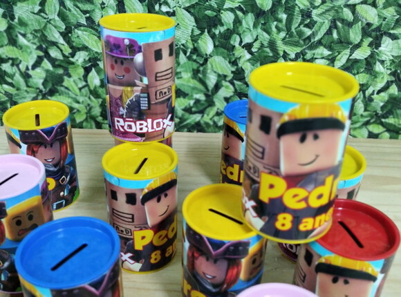 Roblox Cofrinhos Personalizados Pronta Entrega