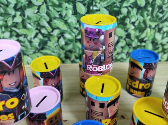 Roblox Cofrinhos Personalizados Pronta Entrega