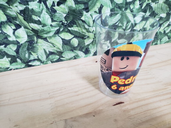 Roblox Copo Personalizado 300 ml Pronta Entrega