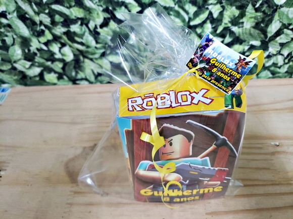 Roblox Kit Lembrancinha Personalizada Pronta Entrega