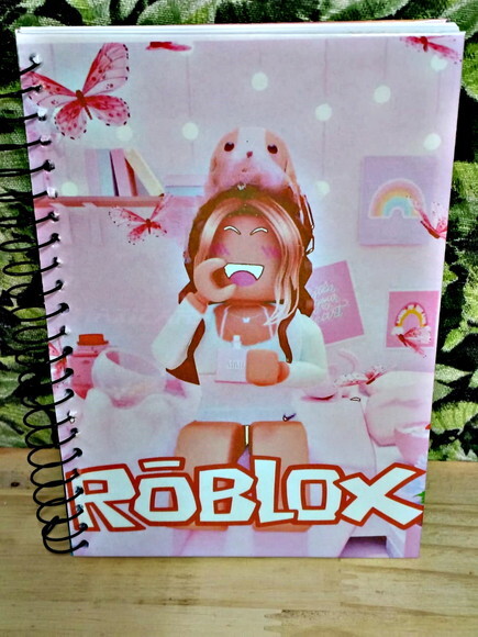 Roblox Menina Cadernos 3 Unid T 20x14cm 96 Fls Personalizado