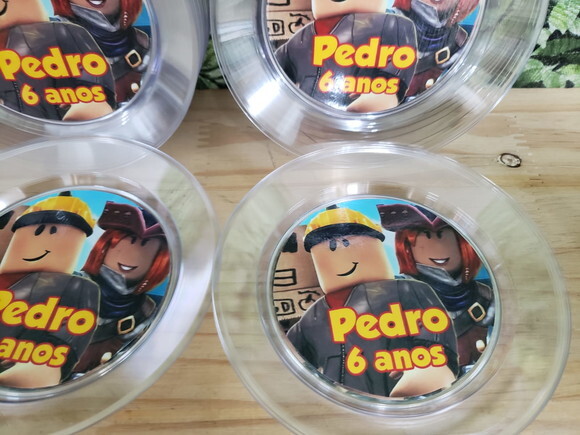 Roblox Prato Personalizado Sobremesa Pronta Entrega