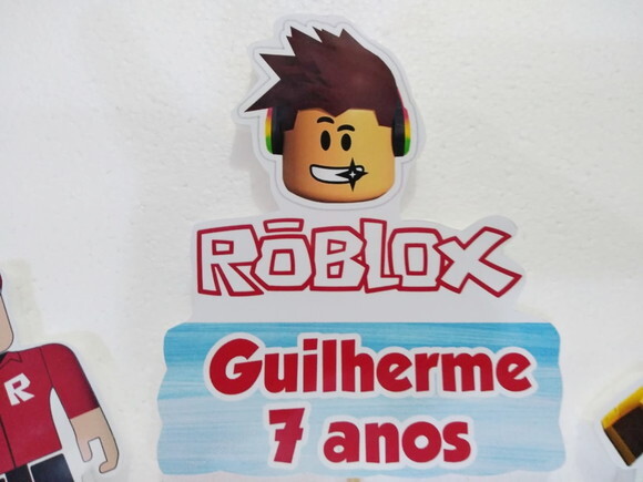 Roblox Topo de Bolo Personalizado Personalizado