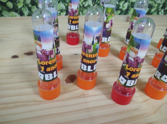 Roblox Tubetes Personalizados Pronta Entrega