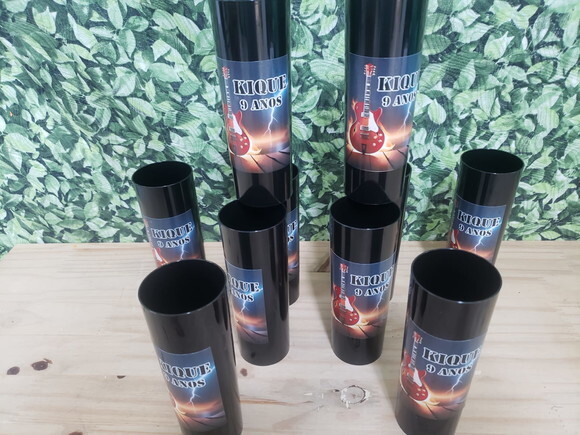 Rock Copos Long Drink Personalizado Pronta Entrega