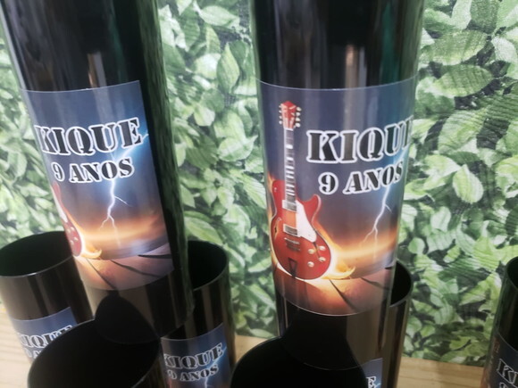 Rock Copos Long Drink Personalizado Pronta Entrega