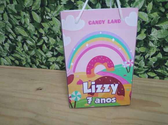Sacola Confeitaria Doces Personalizada Pronta Entrega